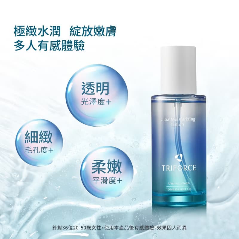 【TRIFORCE翠芙思】海洋新生浸潤保濕露 120ml 保濕化妝水