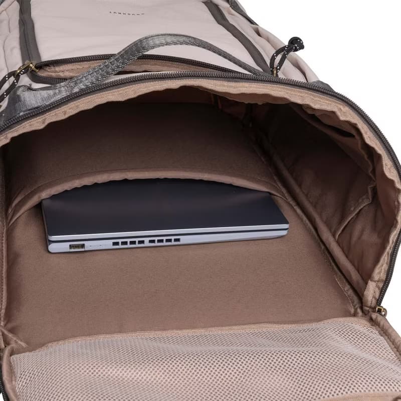 【DOUGHNUT】17吋 30L小Navigator 防潑水 大後背包 行李袋-石 RE