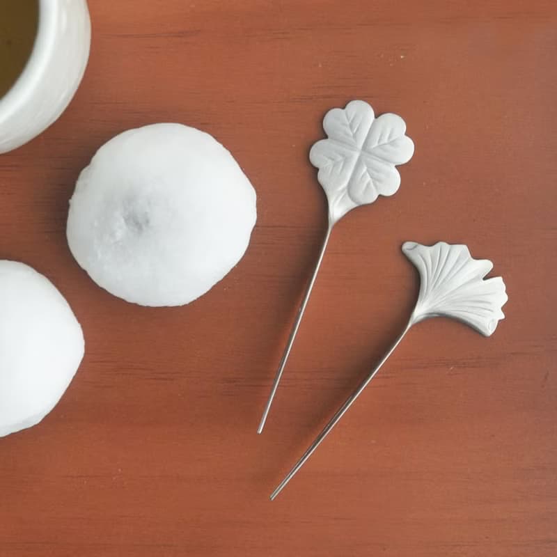 日本【SALUS 佐藤金屬】和心菓子叉