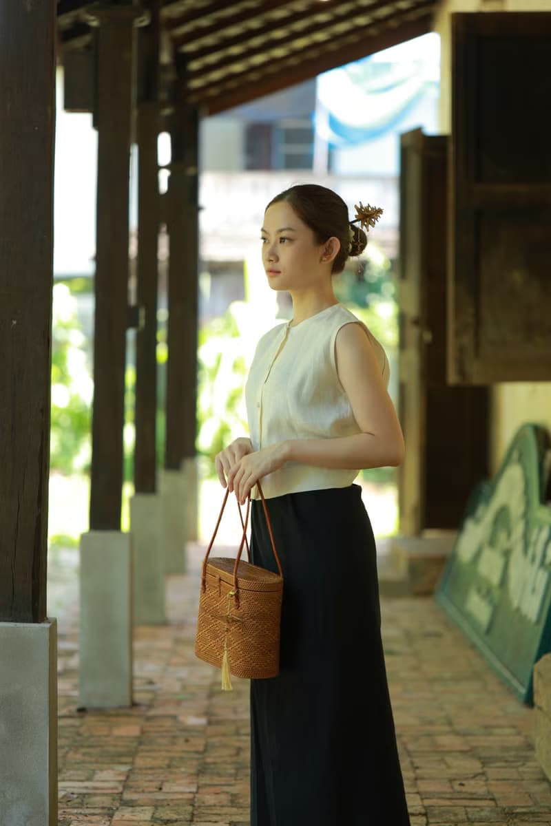Pinchat Sailom- Brown (Handmade Product) | GHOMLANNA | Bamboo