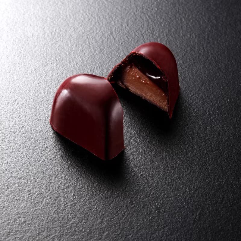售罄須等待玫瑰之心 Rose-chocolat R手工巧克力 (4顆入/盒)