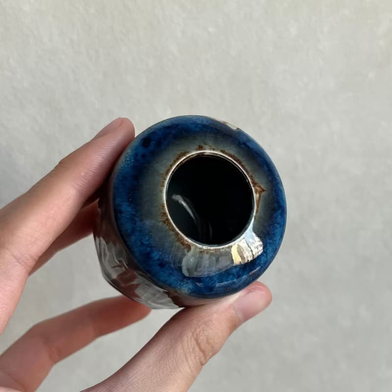 手工陶瓷迷你花瓶 擴香瓶 花器 精油瓶 花瓶 陶藝 母親節禮物