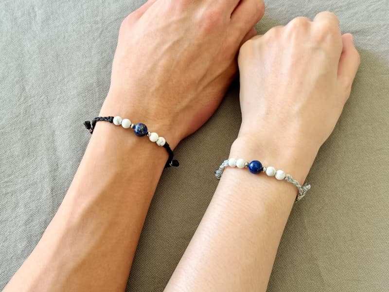 允卿 / 青金石 編織 手繩 手鍊