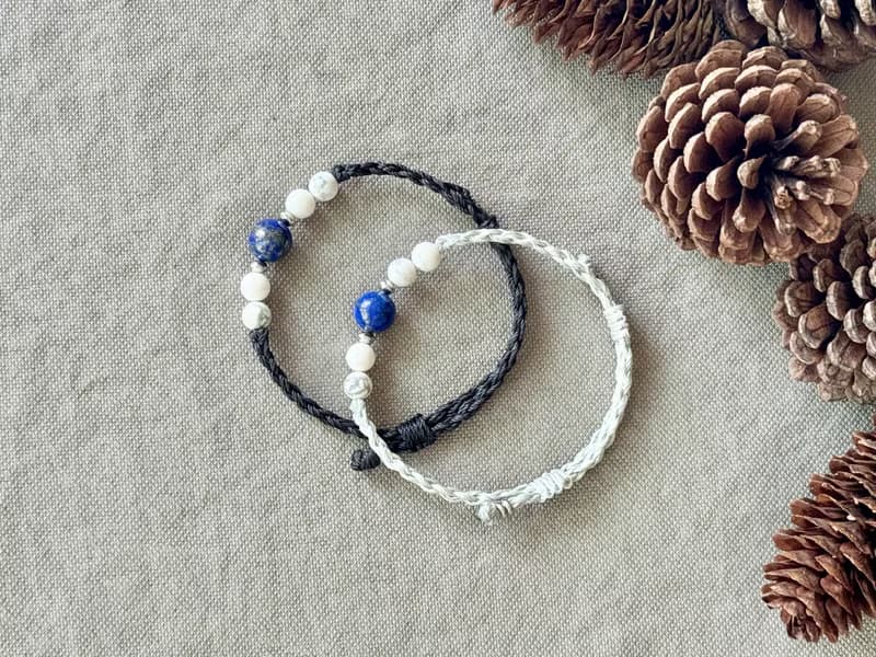 允卿 / 青金石 編織 手繩 手鍊