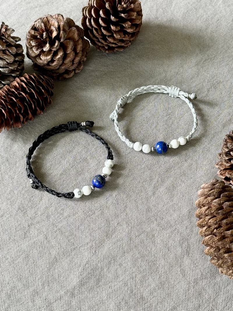 允卿 / 青金石 編織 手繩 手鍊