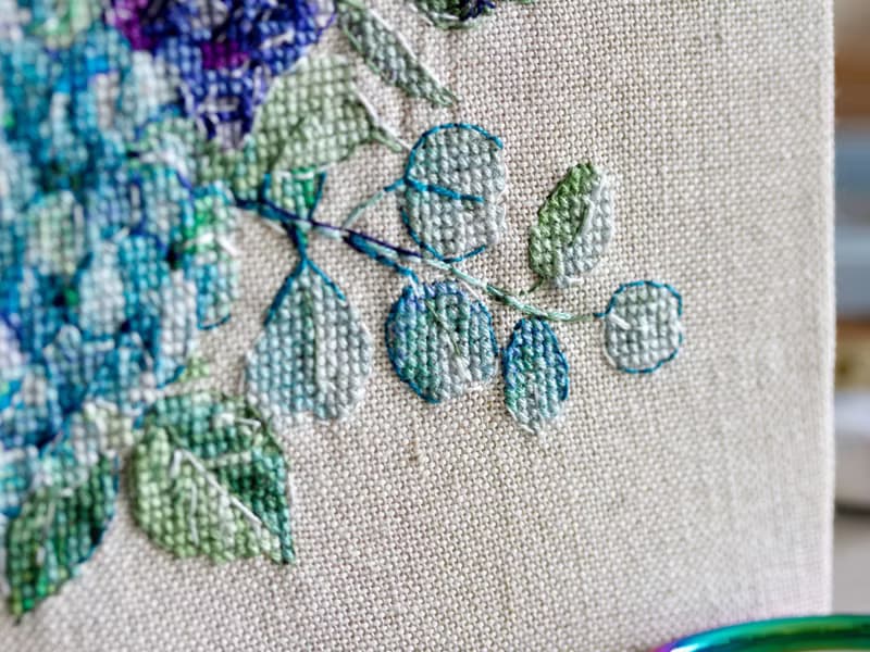 【數位】Hydrangea Bouquet - PDF cross stitch pattern