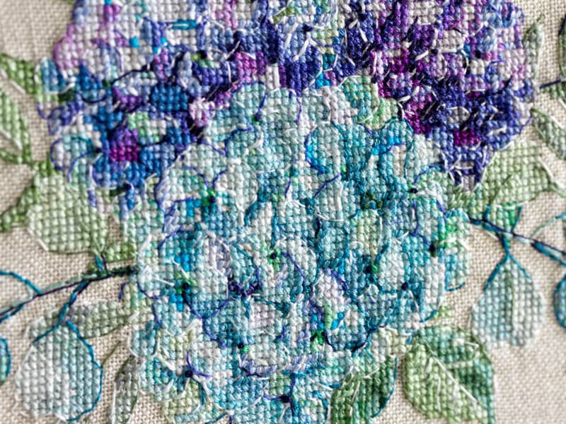 【數位】Hydrangea Bouquet - PDF cross stitch pattern