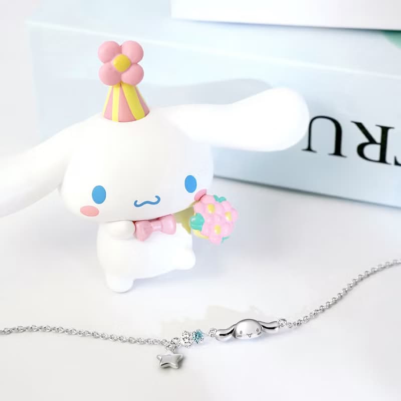 Small Gift for U系列-Cinnamoroll 大耳狗喜拿禮物純銀手鍊