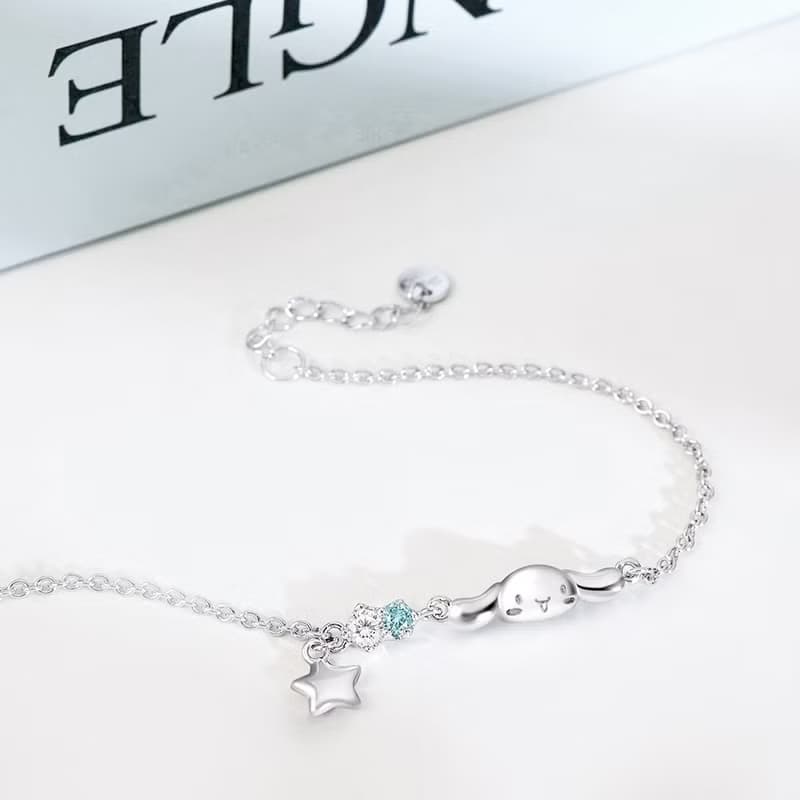 Small Gift for U系列-Cinnamoroll 大耳狗喜拿禮物純銀手鍊