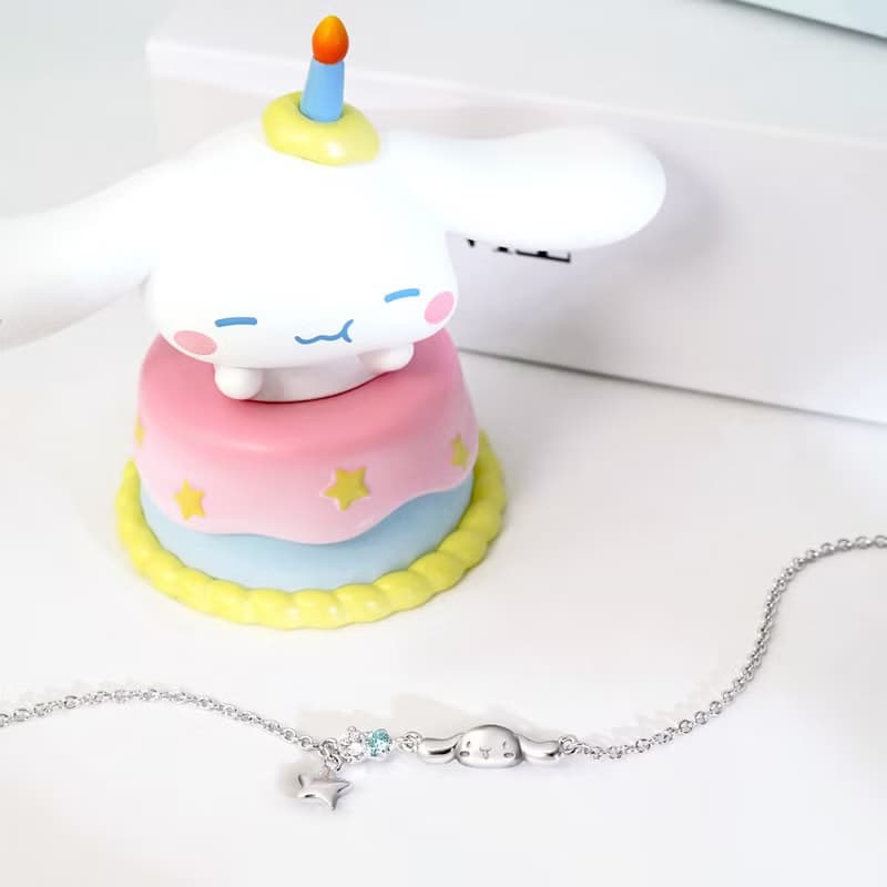 Small Gift for U系列-Cinnamoroll 大耳狗喜拿禮物純銀手鍊
