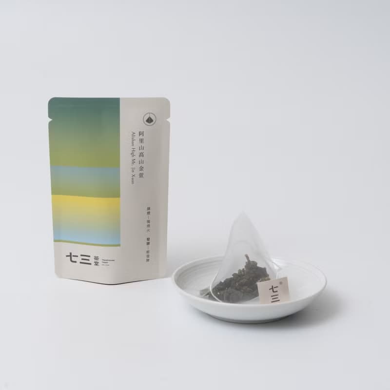 七三茶堂 立體茶包丨阿里山高山金萱 8單入–精裝盒