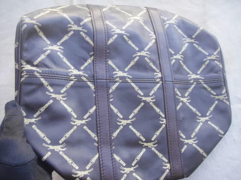 【老時光 OLD-TIME】早期二手老包法國製LONGCHAMP波士頓包