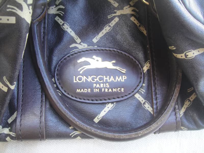 【老時光 OLD-TIME】早期二手老包法國製LONGCHAMP波士頓包