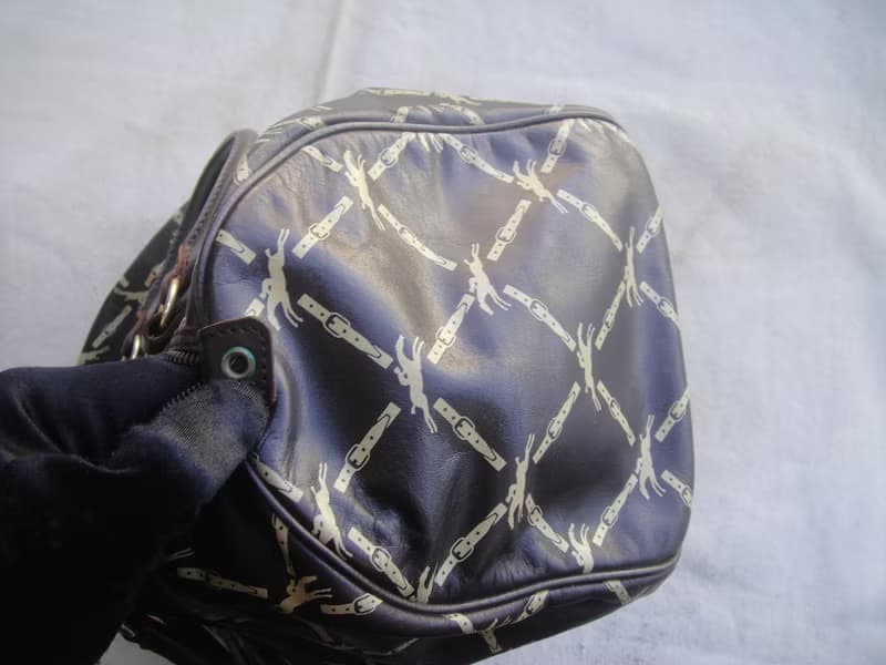 【老時光 OLD-TIME】早期二手老包法國製LONGCHAMP波士頓包