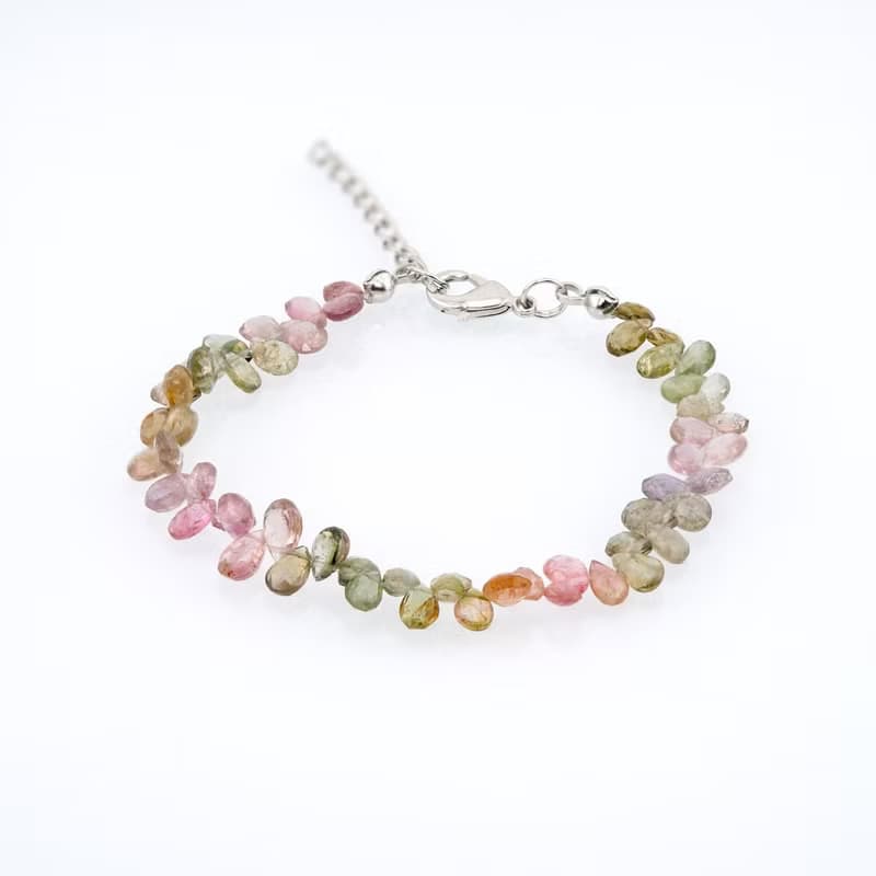 寶麗金珠寶-天然彩色碧璽手鍊