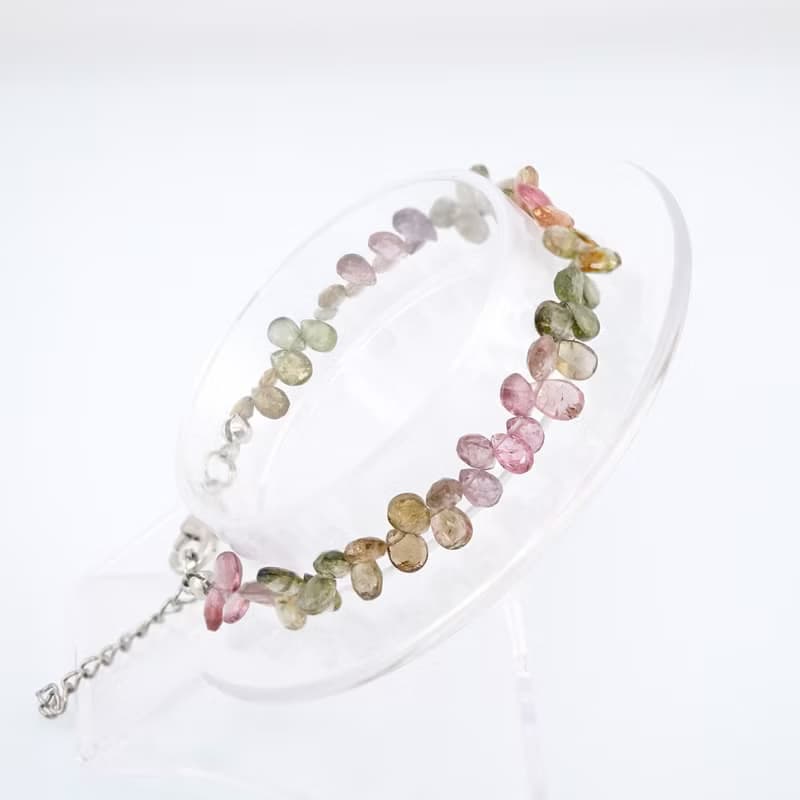 寶麗金珠寶-天然彩色碧璽手鍊
