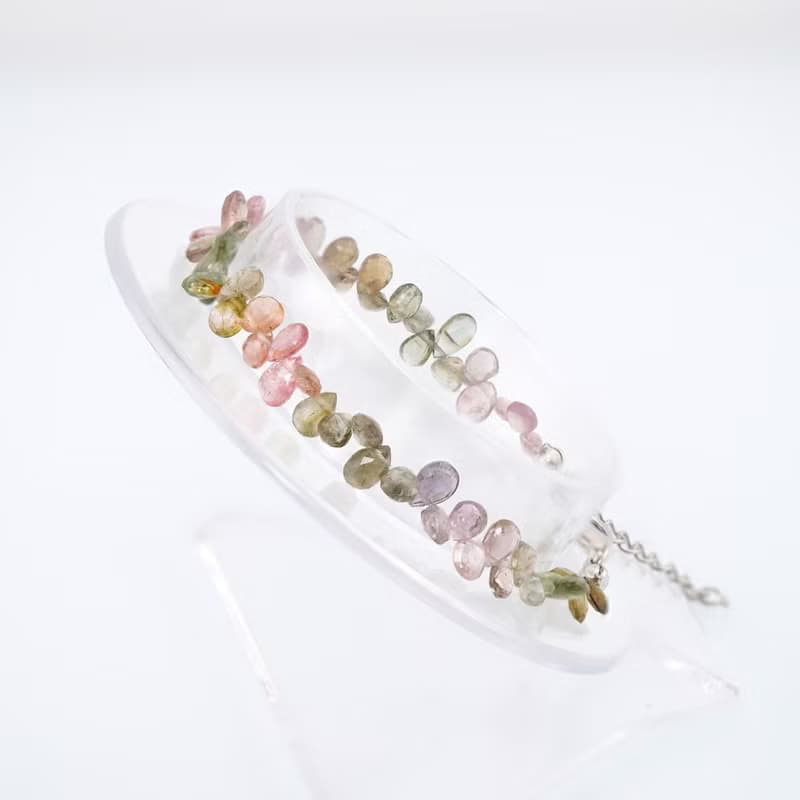 寶麗金珠寶-天然彩色碧璽手鍊