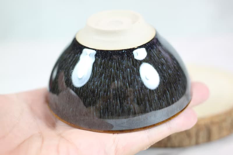 【送禮好物】星雨 天目釉茶杯 茶碗 鶯歌陶藝名家葉敏祥作品