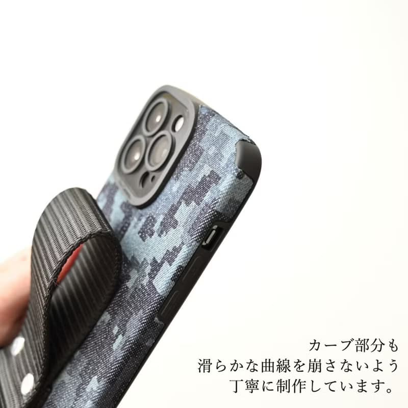 iPhone限定 クイックリリース 【 DIGICAMO-DENIM 】 ストラップ スマホショルダー スマホストラップ プレゼント ギフト 父の日 CO09M
