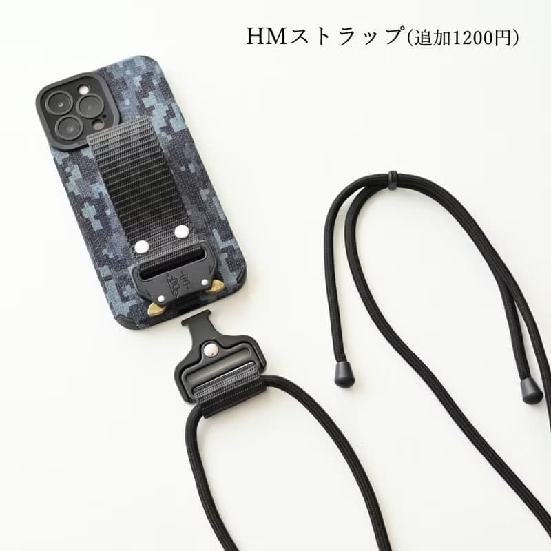 iPhone限定 クイックリリース 【 DIGICAMO-DENIM 】 ストラップ スマホショルダー スマホストラップ プレゼント ギフト 父の日 CO09M