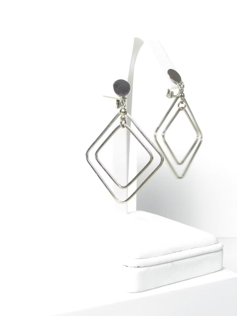 Vintage Silver Dangle Earrings