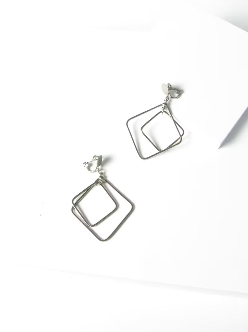 Vintage Silver Dangle Earrings