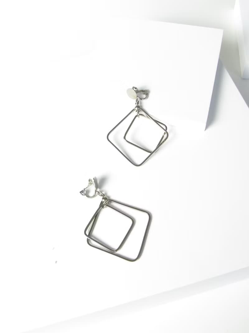 Vintage Silver Dangle Earrings