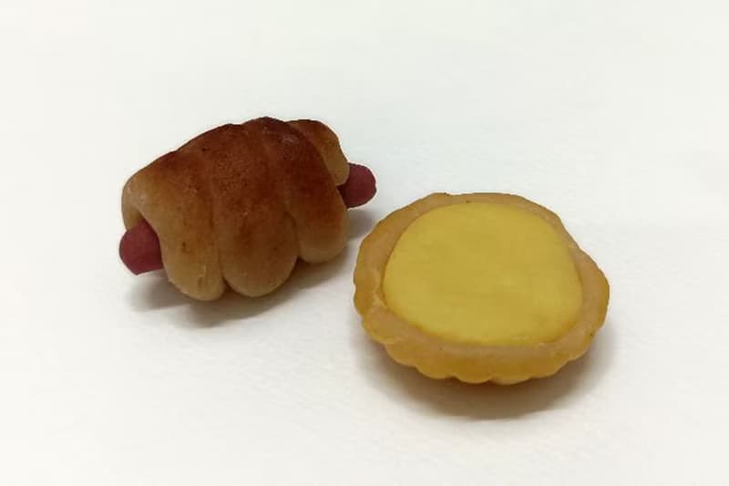 迷你腸仔包+蛋撻手工皂