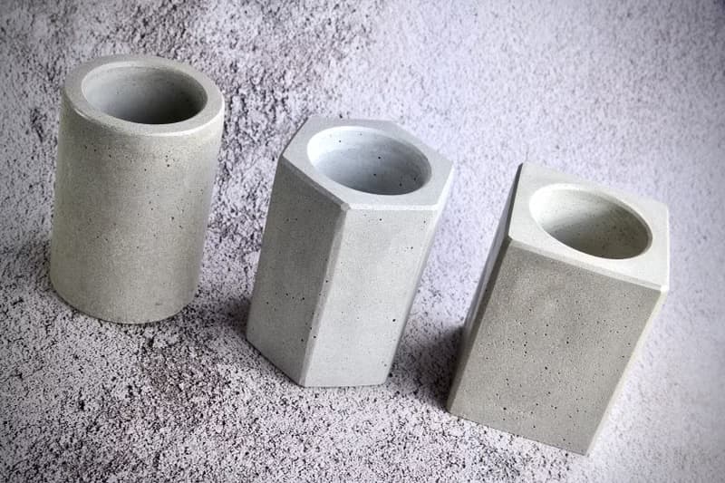 水泥製 花盆 燭台 刀插 餐具 筆筒 DIY 200ml 畢業禮