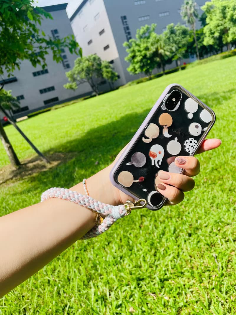 母親節禮物 交換禮物 手工編織 手機繩 手機掛繩 Phone Strap /客