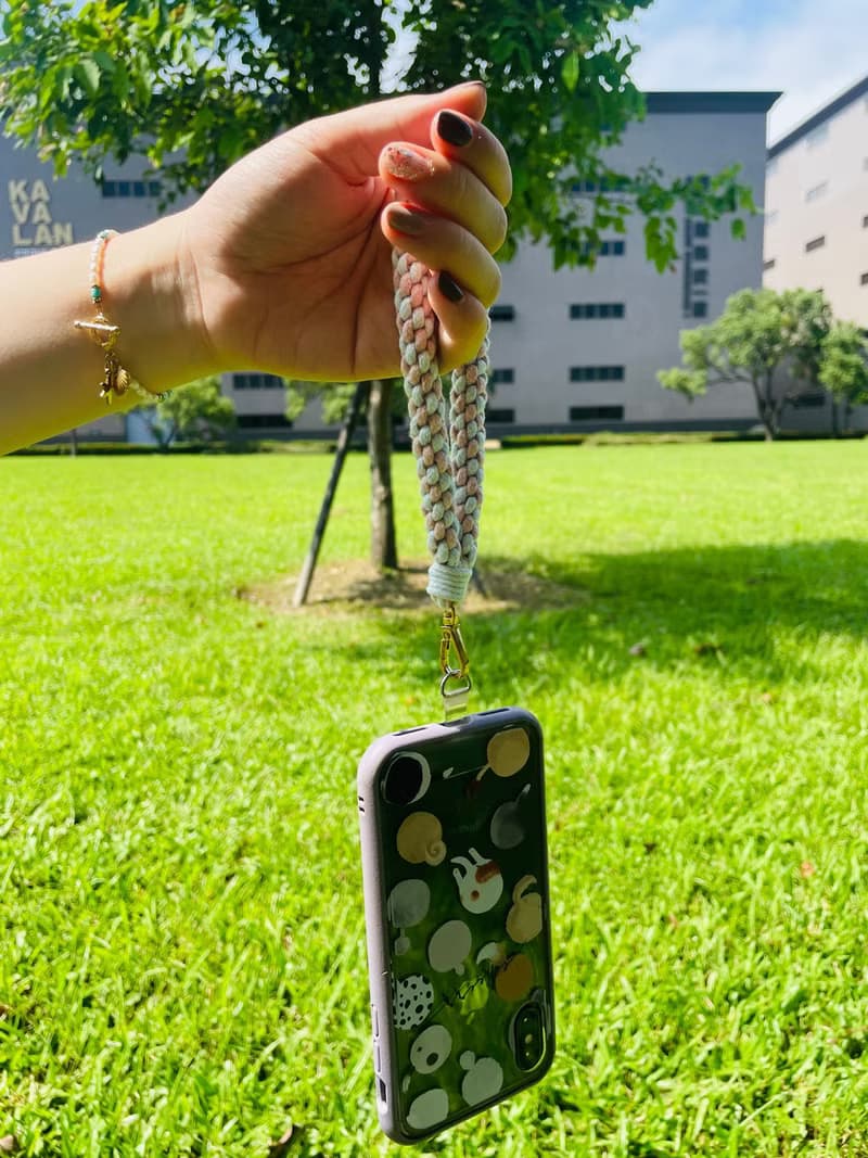 母親節禮物 交換禮物 手工編織 手機繩 手機掛繩 Phone Strap /客