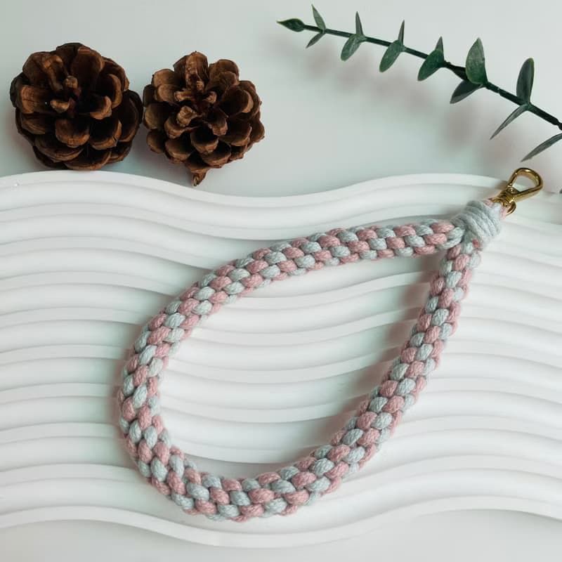 母親節禮物 交換禮物 手工編織 手機繩 手機掛繩 Phone Strap /客