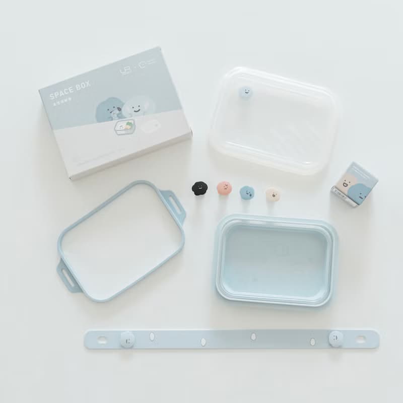 LiFE RiCH Space GO 太空盒 喜怒哀樂聯名款 微波保鮮盒 耐熱防漏
