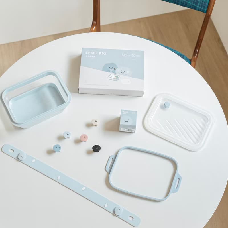 LiFE RiCH Space GO 太空盒 喜怒哀樂聯名款 微波保鮮盒 耐熱防漏