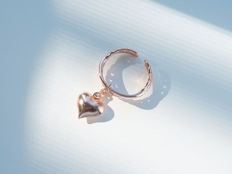 Crush 系列 I 大心型 * 耳骨夾 耳窩夾 愛心 銀色 玫瑰金