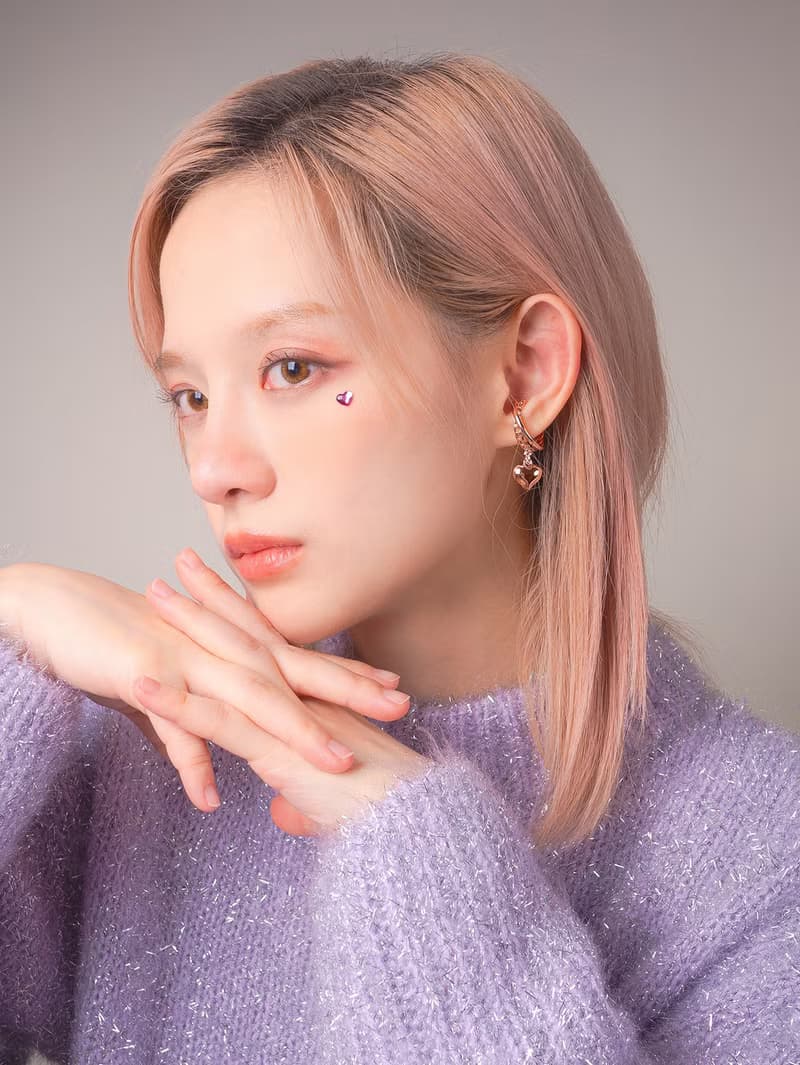 Crush 系列 I 大心型 * 耳骨夾 耳窩夾 愛心 銀色 玫瑰金