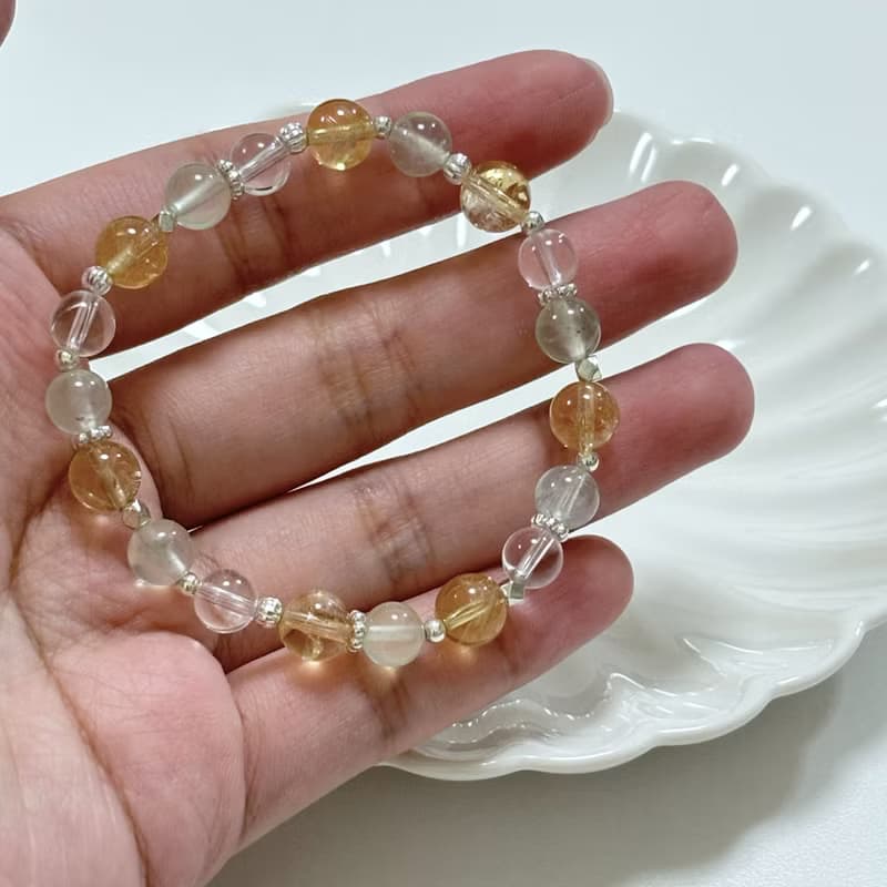 向陽之心 / 黃水晶手鍊