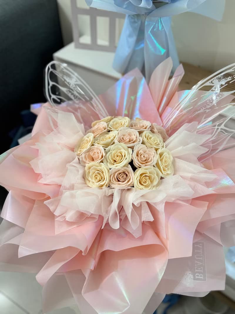 畢業季送老師 香氛玫瑰花束 甦醒玫瑰