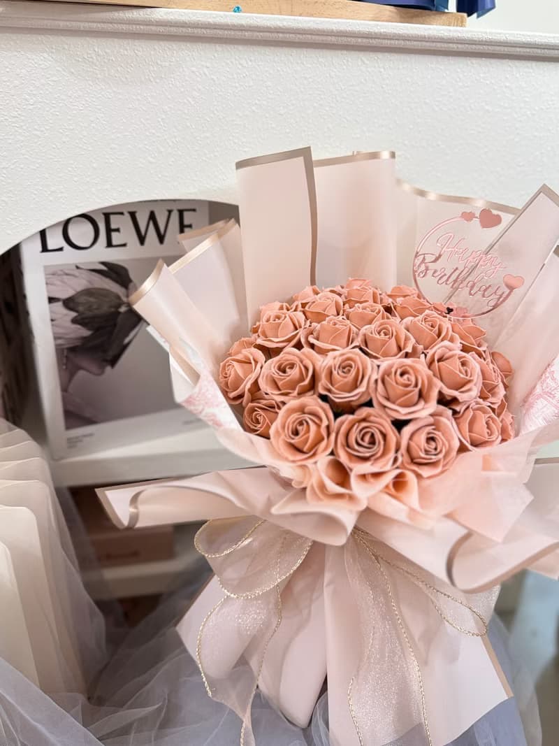 畢業季送老師 香氛玫瑰花束 甦醒玫瑰