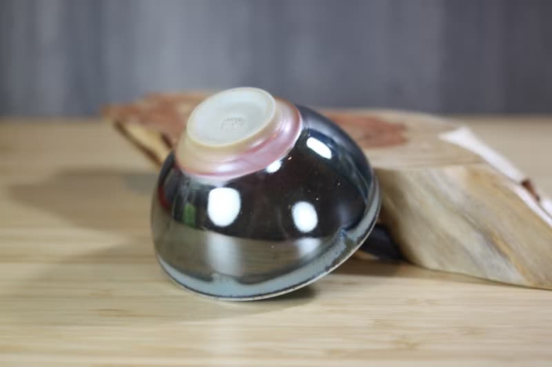 【母親節禮物】120ml 天目釉 柴燒茶杯 鶯歌名家葉敏祥手工作品