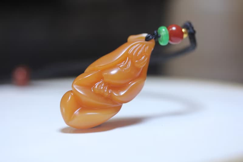 【玉蘭花】天然黃龍玉 緬甸 /典雅靈動吊墜/女生禮物 /花中君子