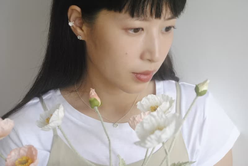 二毛銀【花草系列─小雛菊-項鍊】銀