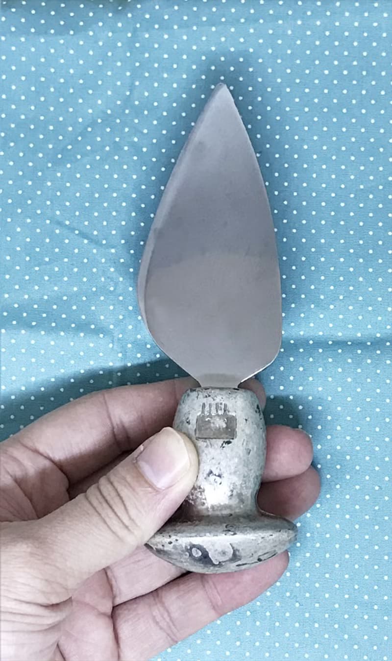 早期古件-義大利手工錫製起司利刃切刀 | Artista Visitatore Srl