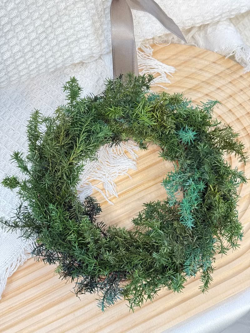 聖誕節花圈 材料包 永生雪松可保存2~3年