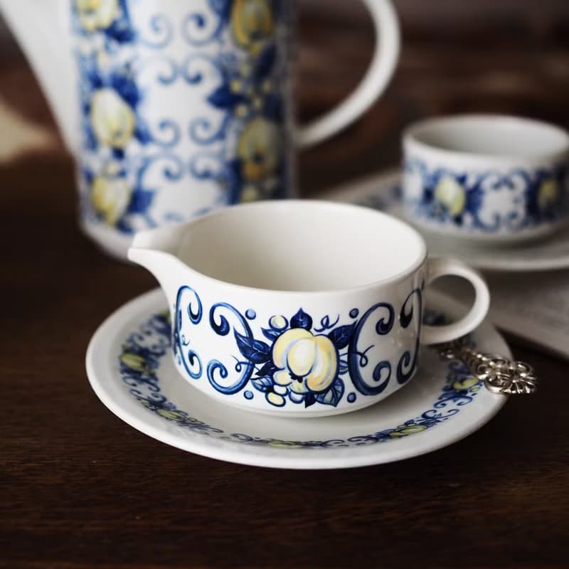 復古德國品牌 Villeroy & Boch 奶壺碟套裝