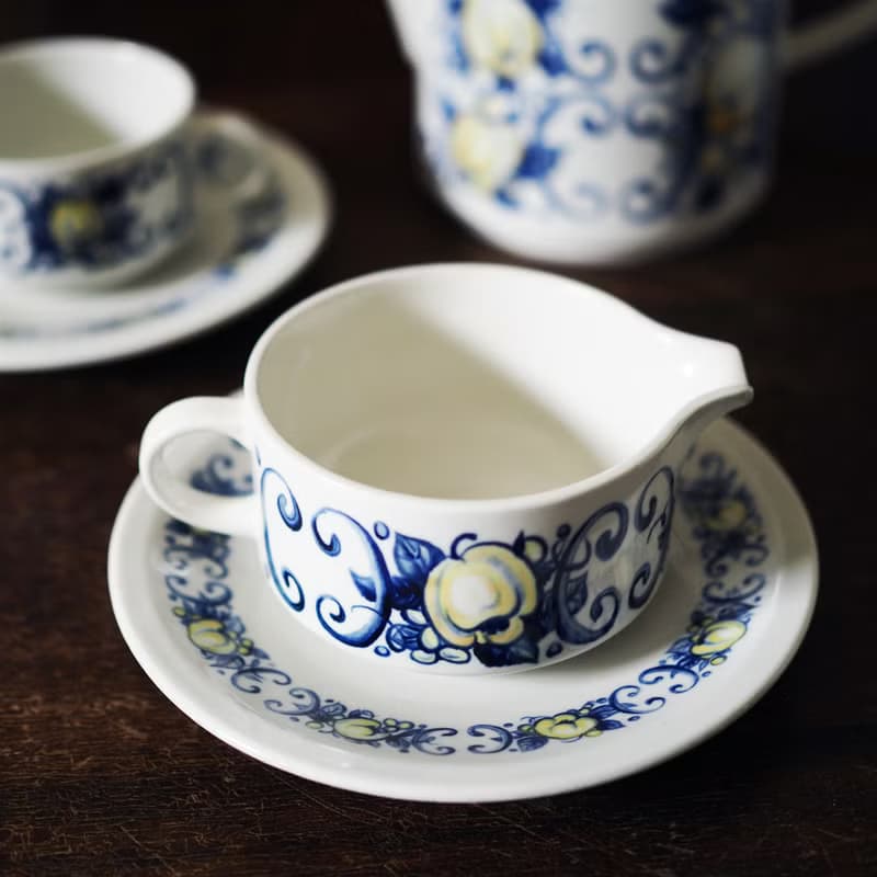 復古德國品牌 Villeroy & Boch 奶壺碟套裝