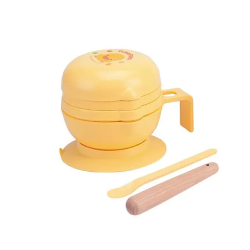 Piyo Piyo 黃色小鴨 嬰幼兒七件組食物調理器