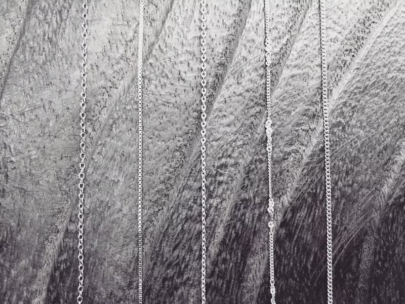 S Lee 鏈款系列-925銀 極細鏈/項鍊/16吋