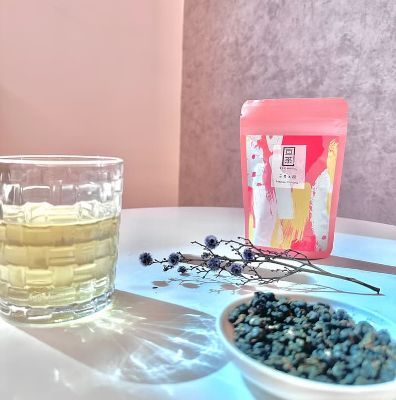 【芒果烏龍茶包】水果 窨香 原葉立體茶包 5入  |亘茶