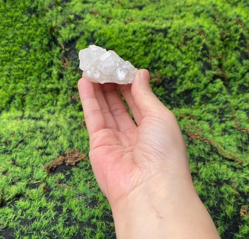 天然純淨魚眼石| 能量礦石 | 風水小物|平靜心靈 | 吸收負能量